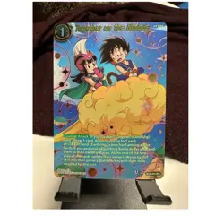Together on the Nimbus SPR BT28-074 Dragon Ball Super Card Game Full Art Holo - Image 1