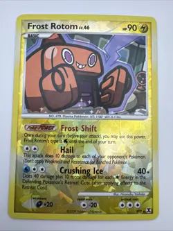 Pokemon TCG Frost Rotom RT2/6 PL: Rising Rivals Reverse Holo Card 2009 - Image 2