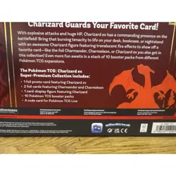 Pokemon Charizard Figure Battle Box with Ten Packs and 3 Cards Brand New Uk Seal - Image 4