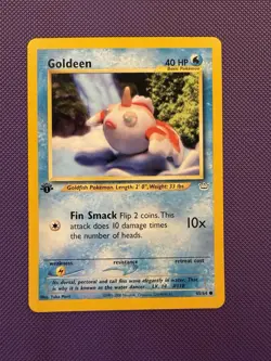 Goldeen 45/64 1st Edition Neo Revelation Set Pokemon Card - Image 1