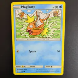 MAGIKARP 15/68 POKEMON CARD (HIDDEN FATES SET) - Image 1