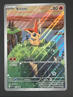 Victini SVP208 Black Star Promo Jumbo OVERSIZED Card Near Mint - Image 1