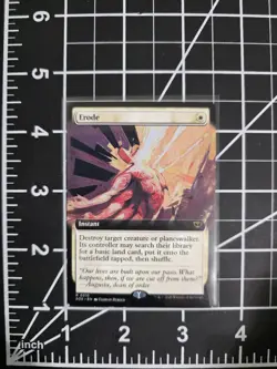 Erode SOS 0310 Extended Art MTG Secrets of Strixhaven NM/M - Image 1
