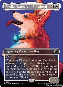 Phelia, Exuberant Shepherd (Borderless) MTG Modern Horizons 3 Rare NM Pck Fresh - Image 1
