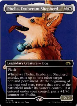 Phelia, Exuberant Shepherd (Borderless) MTG Modern Horizons 3 Rare NM Pck Fresh - Image 2