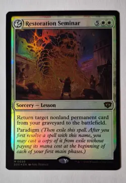 Restoration Seminar Secrets of Strixhaven Foil - Image 1