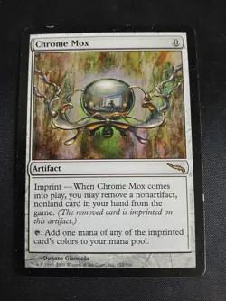 MTG Chrome Mox Mirrodin Regular Moderately Played - Image 1
