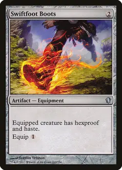 MTG Swiftfoot Boots ** Commander 2013 ** English - Image 1