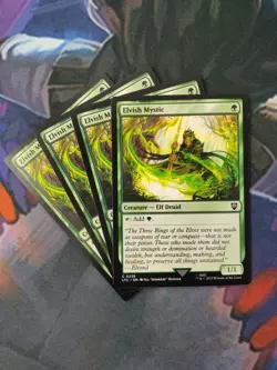 Elvish Mystic x 4 | 7% Off 2+ | UB: LOTR | NM | MTG - Image 1