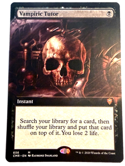 Vampiric Tutor Extended Art, Commander Legends Magic The Gathering - Image 1