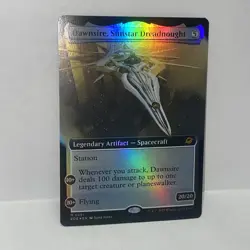 Dawnsire, Sunstar Dreadnought (Extended Art) - Foil NM MTG Edge of Eternities - Image 1