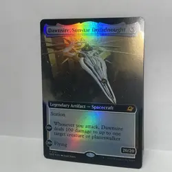 Dawnsire, Sunstar Dreadnought (Extended Art) - Foil NM MTG Edge of Eternities - Image 2