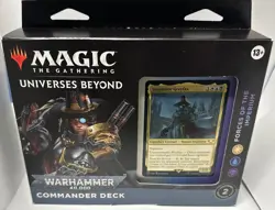 MTG Universes Warhammer 40K Commander Forces of Imperium Deck Magic Gathering - Image 1