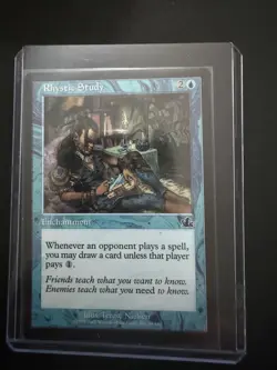 MTG MAGIC THE GATHERING WIZARDS RHYSTIC STUDY PROPHECY 51/143 - Image 1