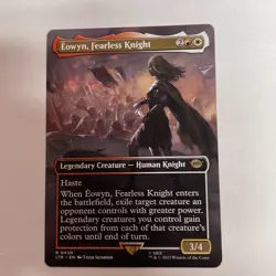 Eowyn, Fearless Knight (Borderless) : the Lord of the Rings #430 Rare - Image 1