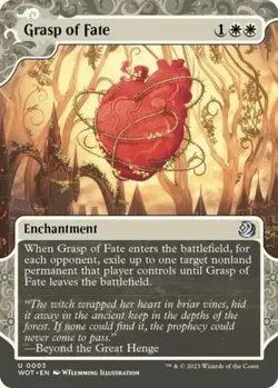 Grasp of Fate Wilds of Eldraine: Enchanting Tales Regular - Image 1