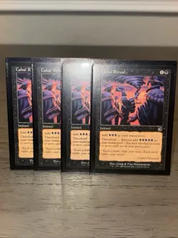 4x MTG Cabal Ritual NM Torment 51/143 Regular Common - Image 1