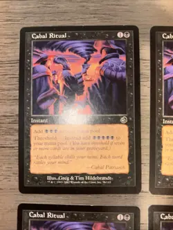 4x MTG Cabal Ritual NM Torment 51/143 Regular Common - Image 4