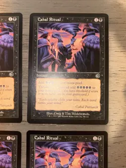 4x MTG Cabal Ritual NM Torment 51/143 Regular Common - Image 5