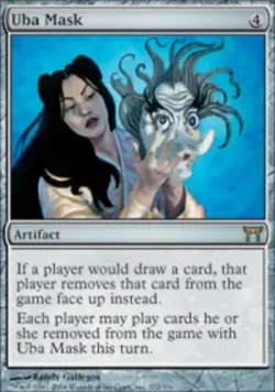 1x Uba Mask Heavy Play MTG Magic - Kid Icarus - - Image 1