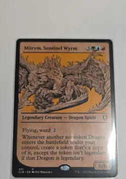 Miirym, Sentinel Wyrm (Showcase) Commander Legends: Battle for Baldur's Gate... - Image 1