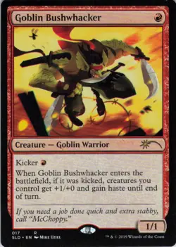 Goblin Bushwhacker - Secret Lair Explosion Sounds - 17 NM - Image 1