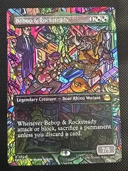 Bebop & Rocksteady (Borderless) Teenage Mutant Ninja Turtles Regular - Image 1