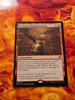 EOE Edge of Eternities 0168 Weapons Manufacturing - Image 1