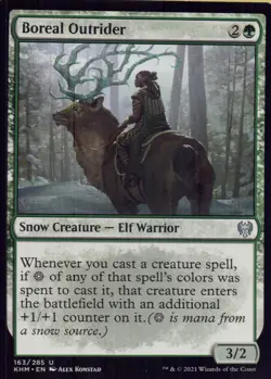 Kaldheim #163 Boreal Outrider - Image 1