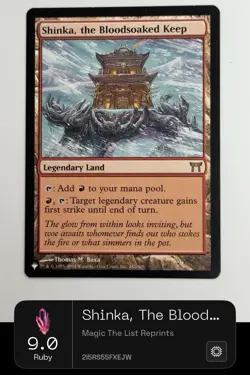 Shinka, the Bloodsoaked Keep The List Reprints Regular - Image 3