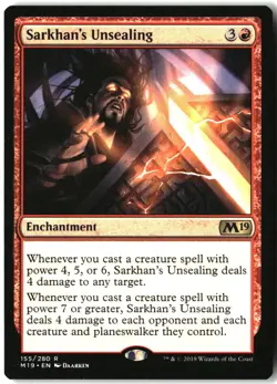 MTG Sarkhan's Unsealing [M19 - 155] LP 2-20 - Image 1
