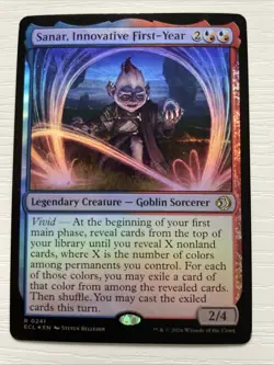 Sanar, Innovative First-Year #241 LP FOIL Lorwyn Eclipsed MTG - Image 1
