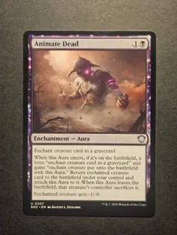 Animate Dead U Commander: Secrets of Strixhaven 0207 NM - Image 1