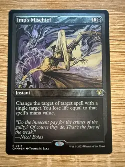 Imp's Mischief (Foil Etched) Commander Masters Foil - Image 1