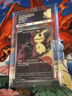 Team Rockets Mimikyu Art Rare 205 Japanese Pokemon Card Ace 9 - Image 2