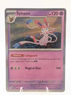 Sylveon 040/131 Holo Rare Prismatic Evolutions Pokemon Near Mint - Image 1