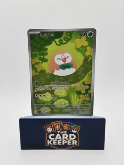 Rowlet 090/088 Illustration Rare Me03: Perfect Order Pokemon TCG - Image 1