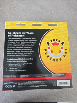 2026 Pokemon Day Collection - 30th Anniversary Promo - IN HAND - Image 2