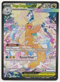 Pokemon TCG Ascended Heroes 290/217 Mega Dragonite ex SIR NM/MINT Freshly Pulled - Image 3