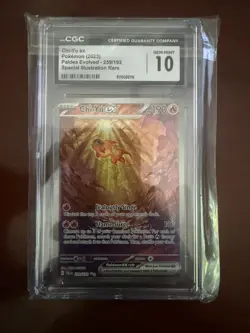 Pokemon Chi-Yu ex 259/193 Paldea Evolved Special Illustration Rare Holo CGC 10 - Image 1