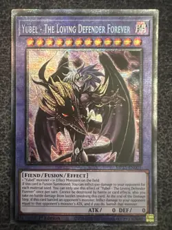 Yugioh Yubel - The Loving Defender Forever MP25-EN001 Starlight Rare 1st Ed NM - Image 1
