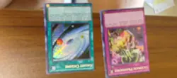 Yugioh Misprint Miscut Mp16 Secret Rare Galaxy Cyclone Ultimate Providence X 2 - Image 1
