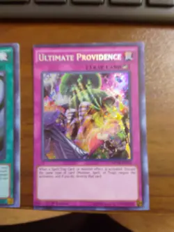 Yugioh Misprint Miscut Mp16 Secret Rare Galaxy Cyclone Ultimate Providence X 2 - Image 3