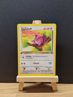 Pokemon 1999 WOTC Jungle 1st Edition Jigglypuff 54/64 - Near Mint - Image 1