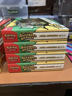 (4) Pokemon Mega Evolution Ascended Heroes Mega Meganium EX Box New/SEALED - Image 3