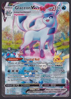 Pokemon Glaceon VMAX 209/203 Alt Art Evolving Skies - Image 1