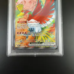 PSA 9 Ethan's Ho-Oh ex 209/182 Pokemon Destined Rivals Full Art Graded - Image 3