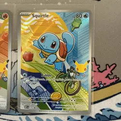 Pokemon TCG First Partner Illustration Collection Series 1 Kanto Gen 1 Starters - Image 4