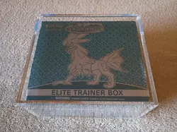 Amazing Factory Sealed Pokemon Crimson Invasion Elite Trainer Box & Acrylic Case 728192524684 - Image 1