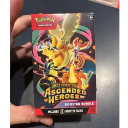 Pokemon Mega Evolution—Ascended Heroes Booster Bundle Box, 6 Packs, English - Image 1